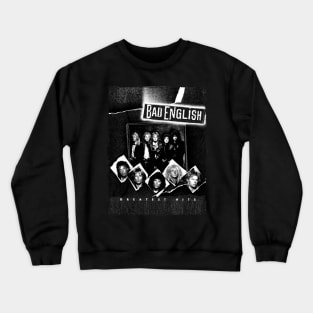 Bad English Grunge Style Crewneck Sweatshirt